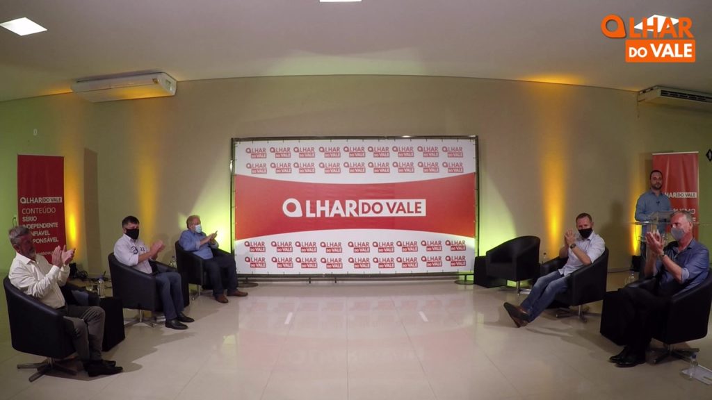 debate candidatos a prefeito de brusque