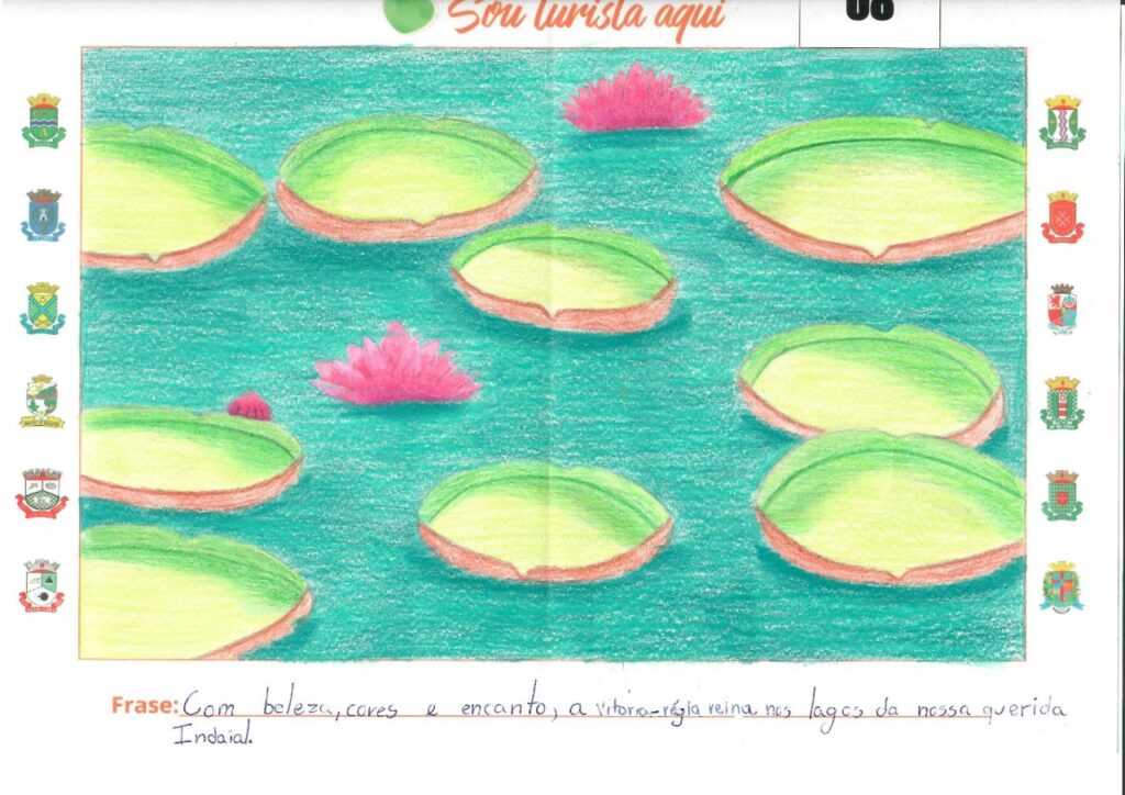 Turismo de Indaial divulga vencedores do Concurso de Desenho e Frase “Sou turista aqui” na etapa municipal