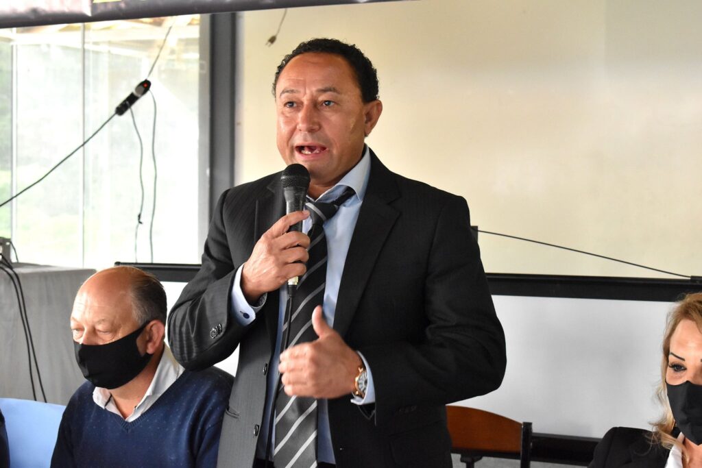 presidente do Sindicato dos Trabalhadores nas Indústrias da Construção e do Mobiliário de Brusque e região (SINTRICOMB), Izaias Otaviano O papel dos sindicatos na sociedade