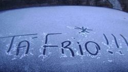 frio em santa catarina