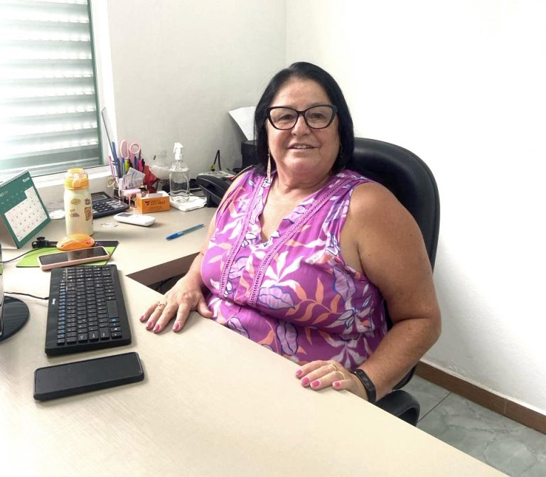 A presidente do Sinseb, Tânia Mara Vieira Pompermayer. Foto: Divulgação.
