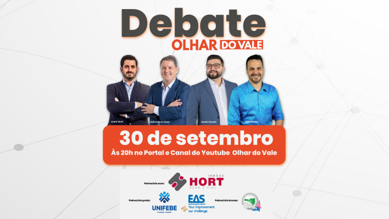 Debate entre os candidatos a prefeito de Brusque