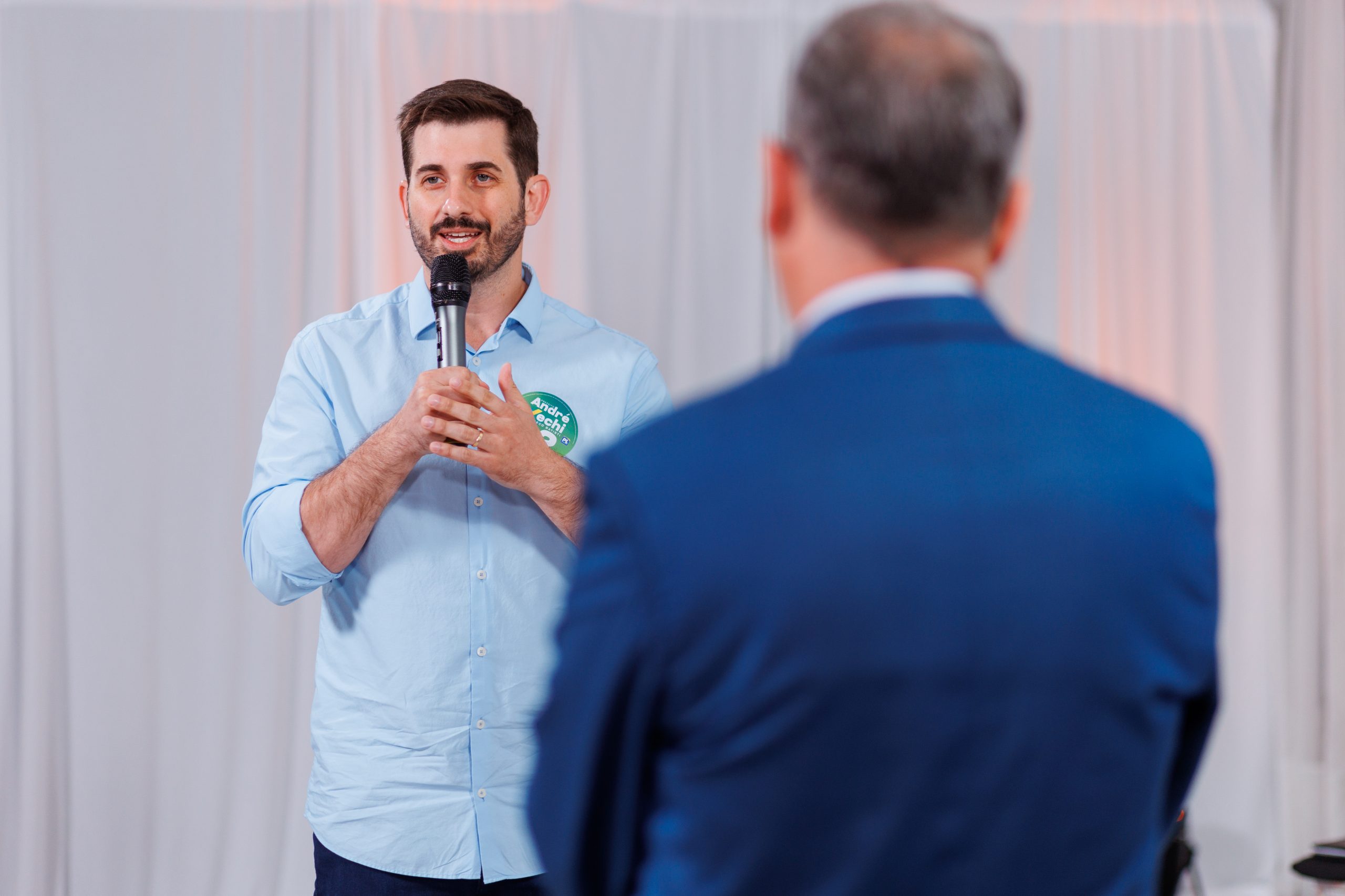 Bastidores: Confira galeria de fotos do Debate entre os candidatos a prefeito de Brusque