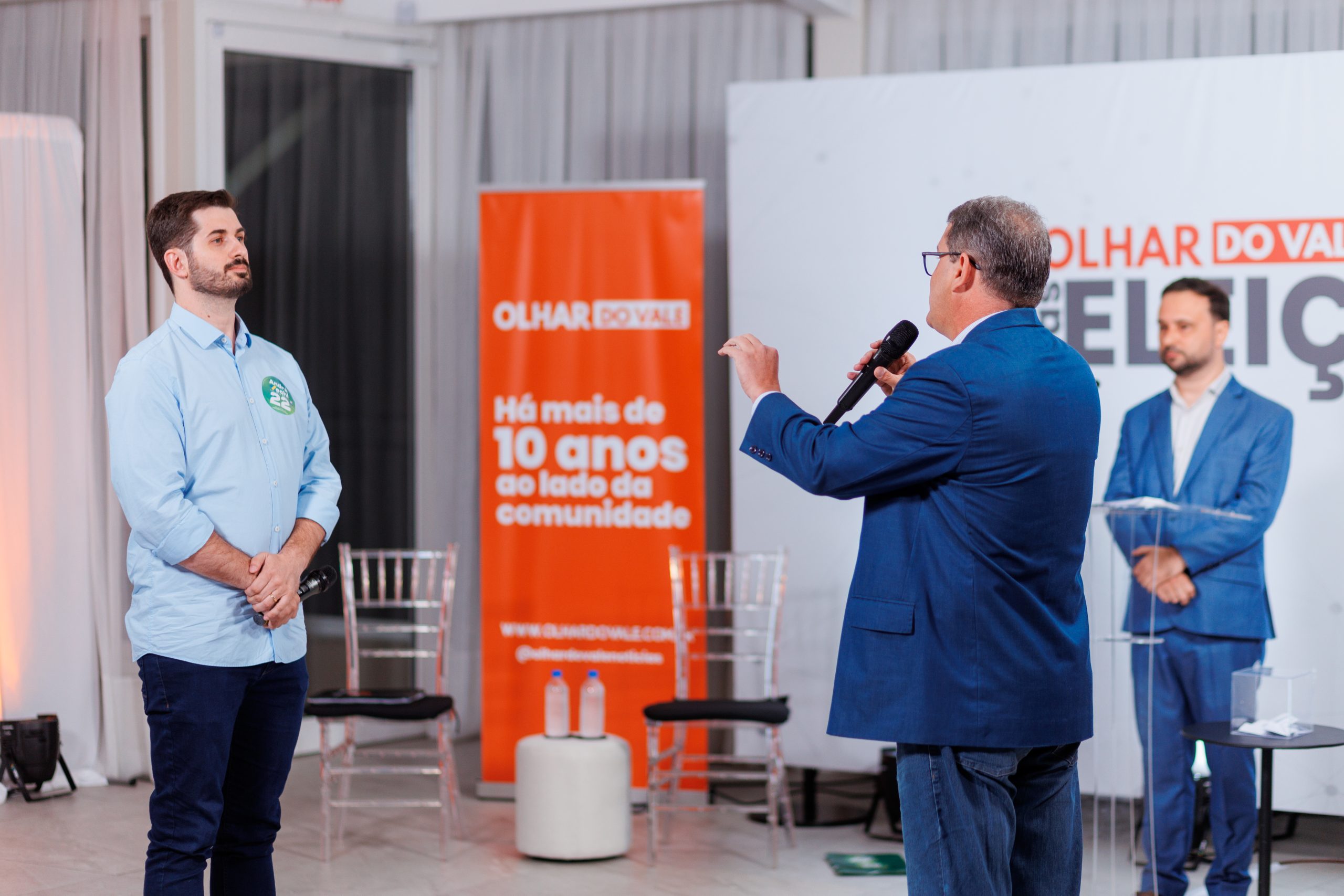 Bastidores: Confira galeria de fotos do Debate entre os candidatos a prefeito de Brusque