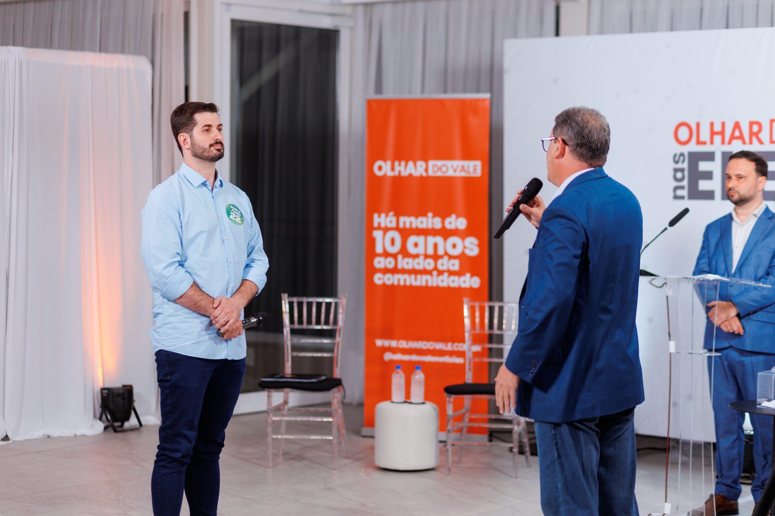 Bastidores: Confira galeria de fotos do Debate entre os candidatos a prefeito de Brusque