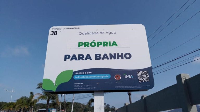 praia propria pra banho sc