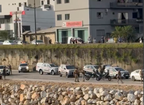 perseguição em brusque