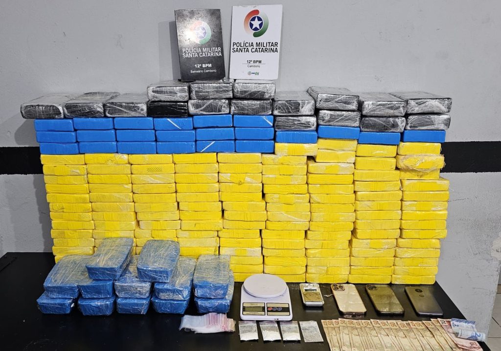 apreensão de drogas em balneário camboriú