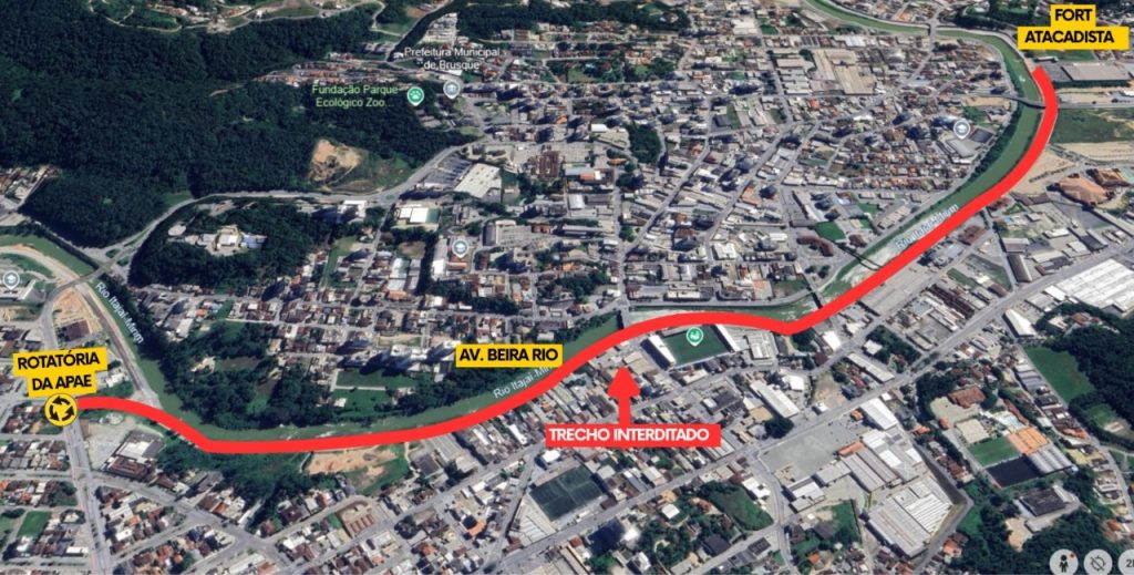 Trecho da Beira Rio será interditado para desfile da Fenarreco