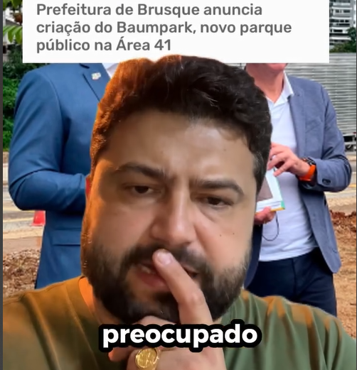 A farra do parque: Vechi gasta R$ 5 milhões em futilidades enquanto Brusque está no buraco