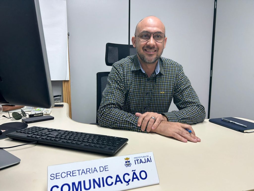 Theo Cevey assume a Secretaria de Comunicação da prefeitura de Itajaí