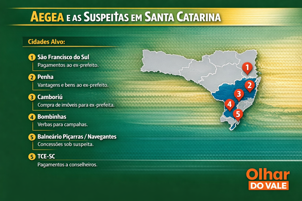 Empresa que admitiu repasses ilícitos assume concessão bilionária do esgoto em Brusque