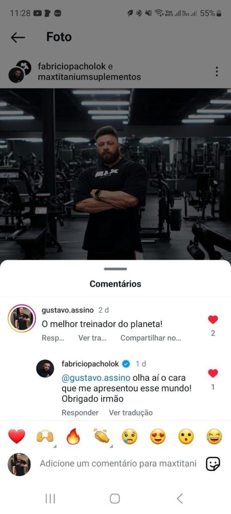 Brusquense assume cargo em time de elite do fisiculturismo mundial