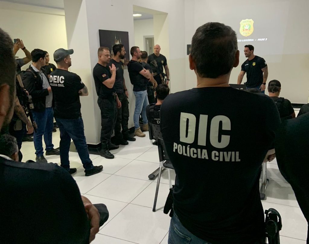 Investigado na Operação Luxúria é preso por policiais da DIC de Brusque